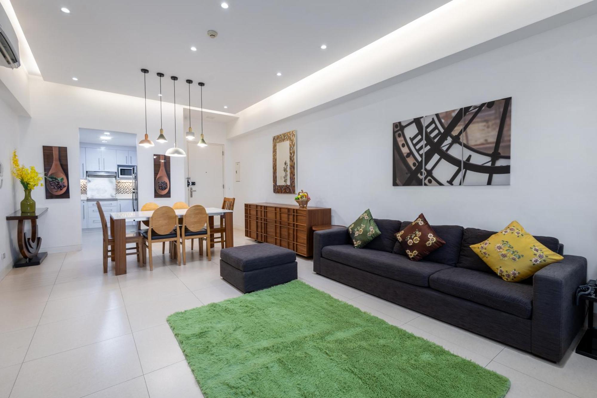New 2Br Of 86Sqm With Parking & Netflix In Bgc Apartment Manila Luaran gambar