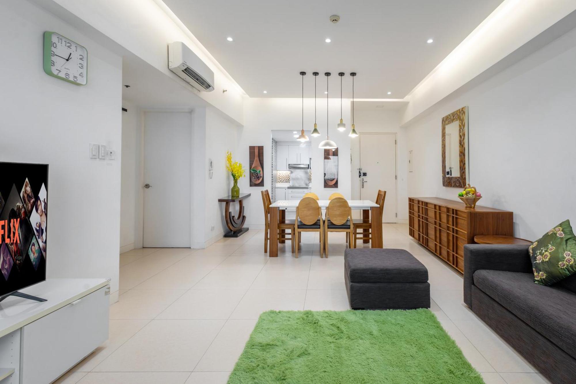 New 2Br Of 86Sqm With Parking & Netflix In Bgc Apartment Manila Luaran gambar