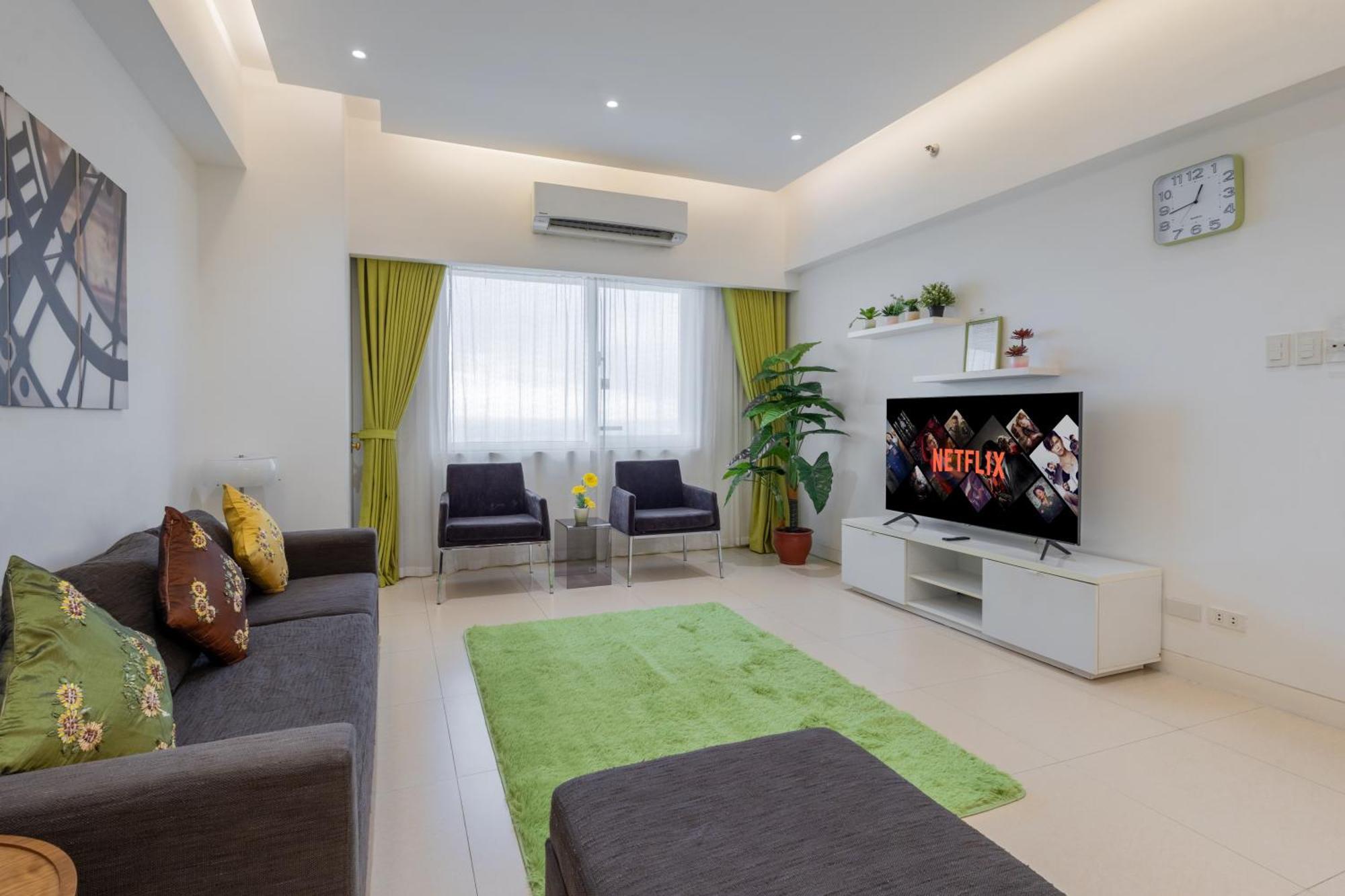 New 2Br Of 86Sqm With Parking & Netflix In Bgc Apartment Manila Luaran gambar
